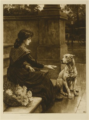 Lot 348 - Herbert Thomas Dicksee RE (1862-1942)