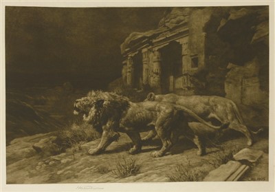 Lot 365 - Herbert Thomas Dicksee RE (1862-1942)