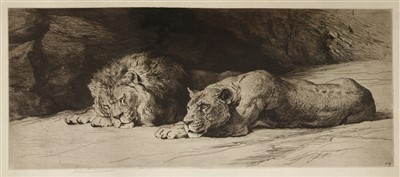Lot 358 - Herbert Thomas Dicksee RE (1862-1942)
