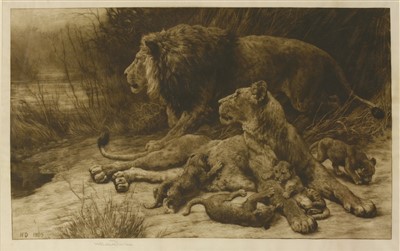 Lot 349 - Herbert Thomas Dicksee RE (1862-1942)