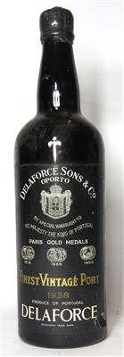 Lot 111 - Delaforce, 1958, one bottle