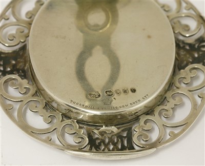 Lot 57 - Royal Interest:  A rare silver picture frame