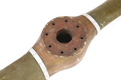 Lot 716 - A First World War wooden propeller