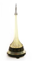 Lot 111 - A Soviet commemorative space rocket night lamp