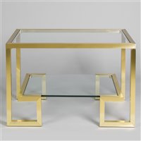 Lot 603 - A pair of side tables