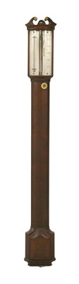 Lot 19 - A George III stick barometer