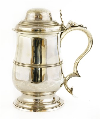 Lot 84 - A George III silver tankard