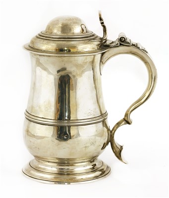 Lot 79 - A George II silver tankard
