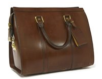 Lot 764 - A Swaine Adeney Brigg mini 'Pullman' holdall travel handbag