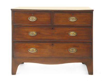 Lot 370 - A Victorian mahogany chest of drawers