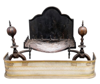 Lot 108 - Fireplace furniture