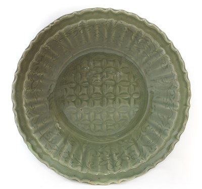 Lot 10 - A Chinese Longquan charger