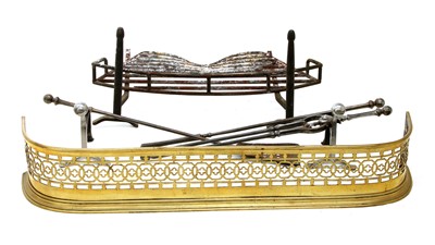 Lot 136 - Fireplace furniture
