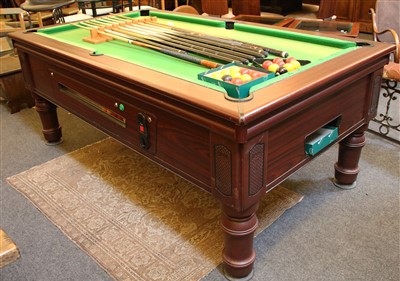 Lot 363 - A slate top pool table