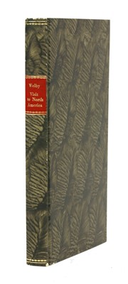 Lot 244 - WELBY, Adlard: A Visit to North America and the English settlements in Illinois
