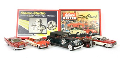 Lot 108 - Four Danbury Mint diecast model cars