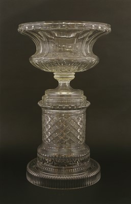 Lot 248 - A William Yeoward cut glass centrepiece