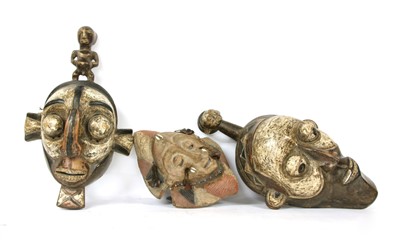 Lot 176 - Five African tribal masks