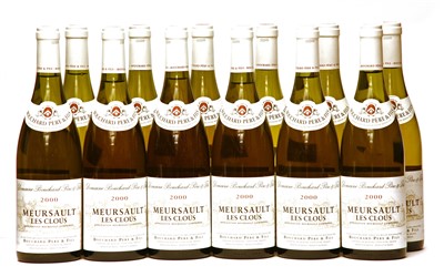Lot 11 - Bouchard Père et Fils, Meursault Les Clous, 2000, twelve bottles (boxed)