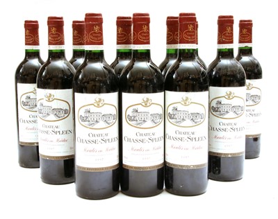 Lot 234 - Chateau Chasse-Spleen, Moulis en Médoc, Cru Bourgeois Exceptionnel, 1997, 11 bottles
