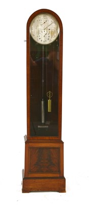 Lot 695 - A regulator longcase clock