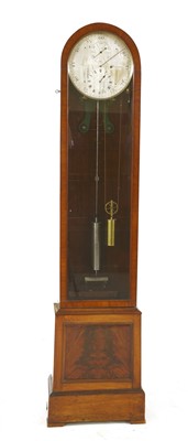 Lot 695 - A regulator longcase clock