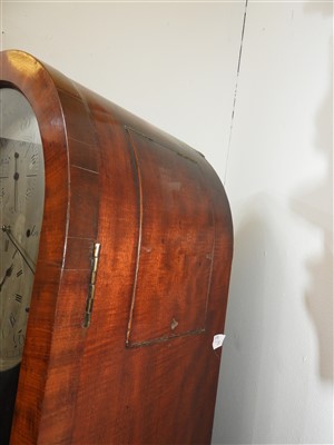 Lot 695 - A regulator longcase clock