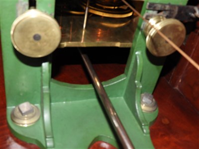 Lot 695 - A regulator longcase clock