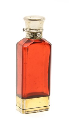 Lot 39 - A Victorian silver Sampson Mordan combination vinaigrette and scent bottle