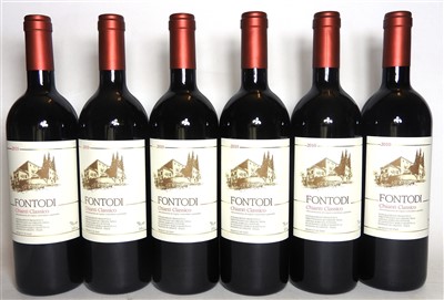 Lot 183 - Fontodi, Chianti Classico, 2010, six bottles (Wine Society box)