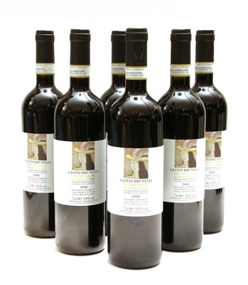 Lot 178 - Gianni Brunelli, Brunello di Montalcino DOCG, 2008, six bottles