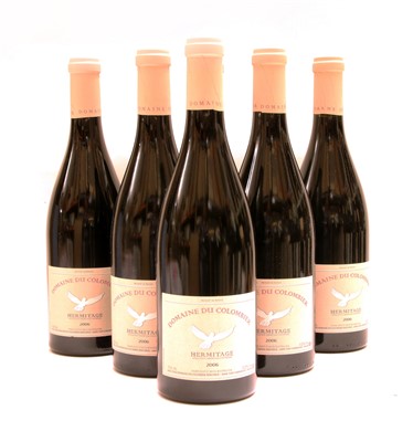 Lot 149 - Domaine du Colombier, Hermitage, 2006, six bottles