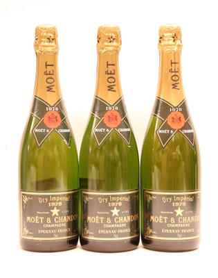 Lot 49 - Moët & Chandon, Dry Imperial, 1978, three bottles