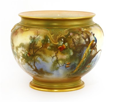 Lot 283 - A Royal Worcester jardinière