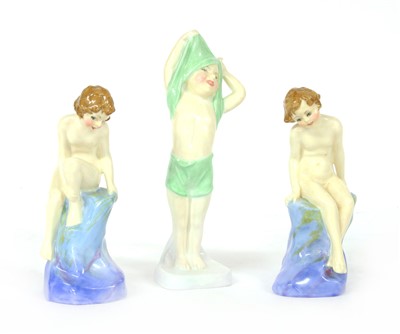 Lot 111 - Three Royal Doulton figures