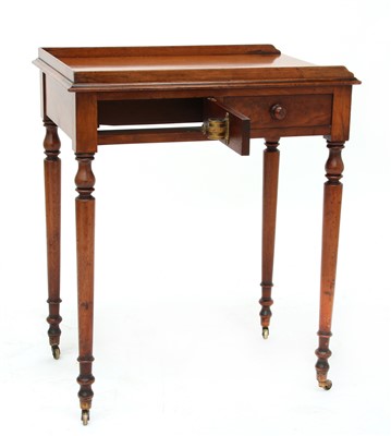Lot 312 - An unusual Victorian mahogany washstand