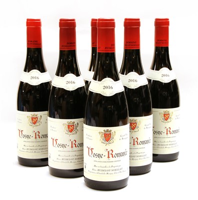 Lot 221 - Alain Hudelot-Noellat, Vosne-Romanée, 2016, six bottles (boxed)