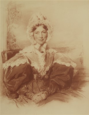 Lot 672 - A collection of lithographic and photogravure portraits