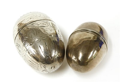 Lot 34 - A silver nutmeg grater