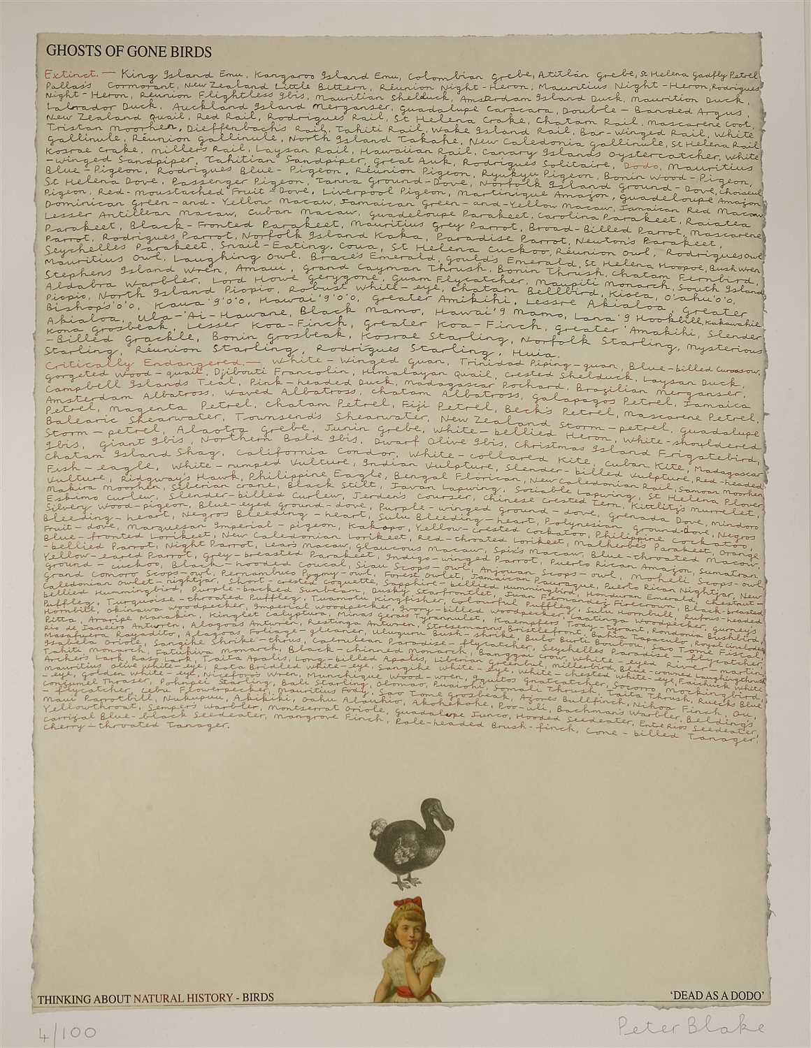 Lot 68 - Peter Blake (b.1932)