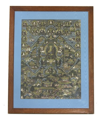 Lot 230 - A Thanka