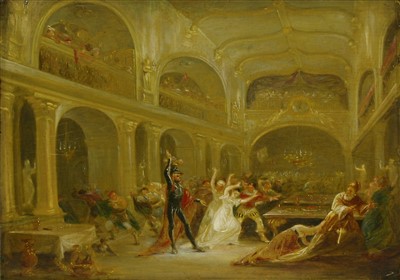 Lot 310 - Attributed to George Cruikshank (1792-1878)