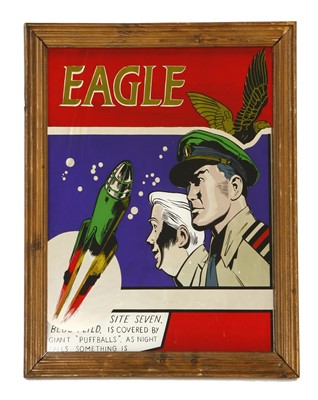 Lot 80 - An 'Eagle' mirror