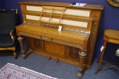 Lot 621 - An exhibition quality and ormolu-mounted upright piano