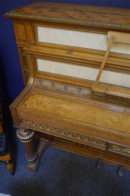 Lot 621 - An exhibition quality and ormolu-mounted upright piano