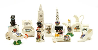 Lot 60 - A collection of crested ware