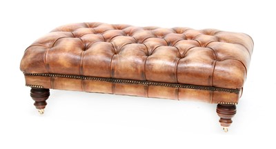 Lot 144 - A modern footstool