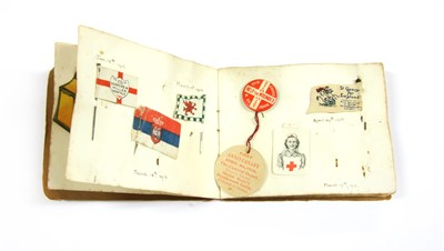 Lot 102 - A World War One era 'Penny Flag' album