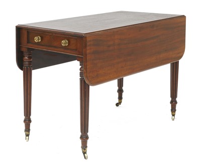 Lot 373 - A Victorian mahogany Pembroke table