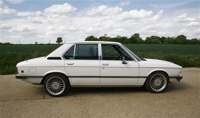 Lot 2 - 1977 BMW 528a four-door saloon
